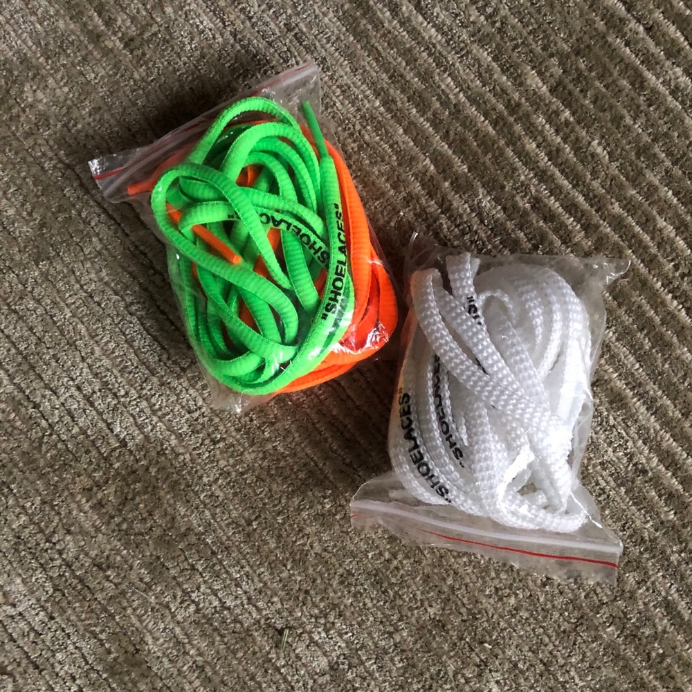 Off-White Style Shoelaces